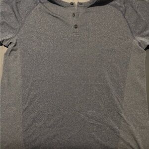 lululemon athletica Dark Blue Short Sleeve Henley